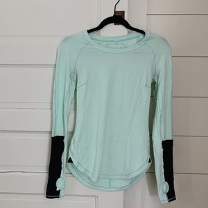 Lululemon Tiffany Blue Long Sleeve